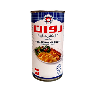 Zwan 6 Big Franks Chicken & Beef